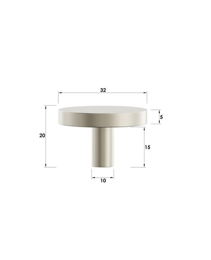 Harrington Handle Brushed Nickel