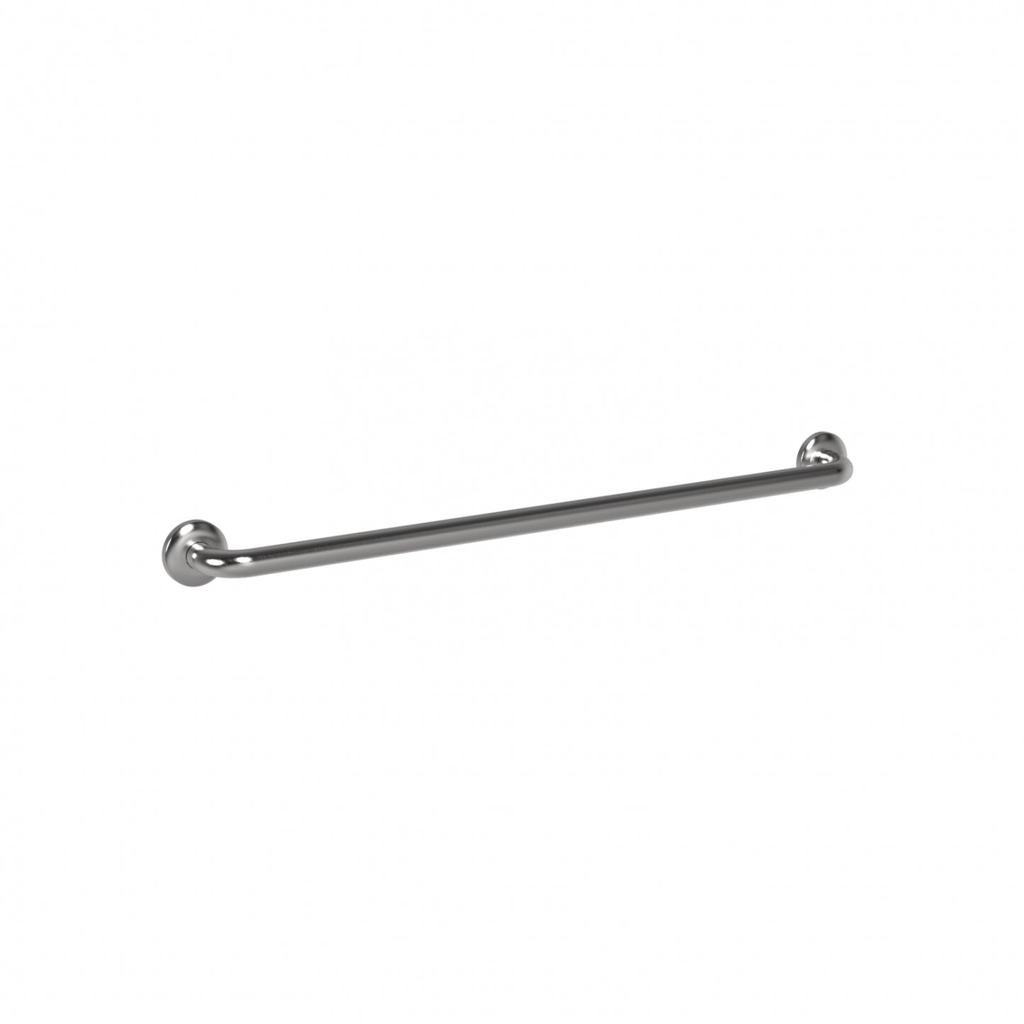 900mm Surface Mounted 32mm Straight Grab Rails - 900mm - Satin