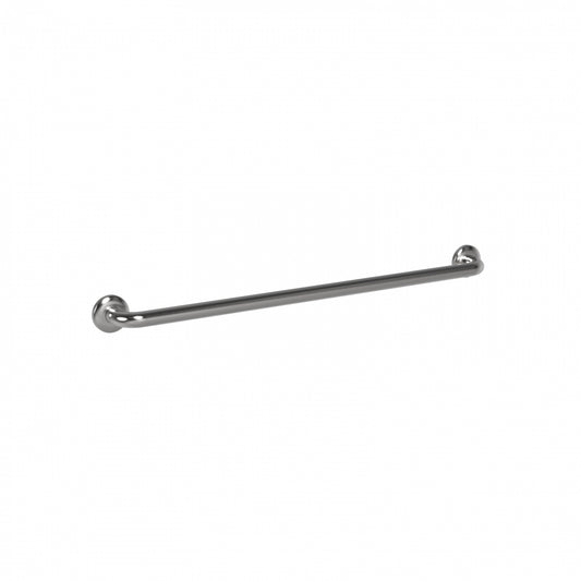 900mm Surface Mounted 32mm Straight Grab Rails - 900mm - Satin