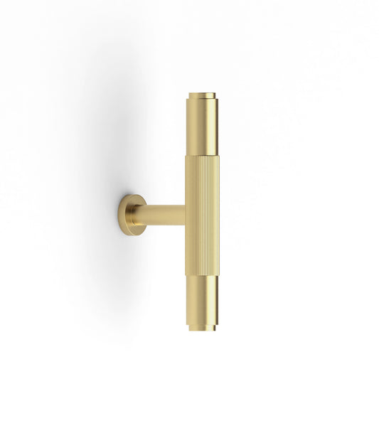 Soho - Brushed Brass 80mm  Handle