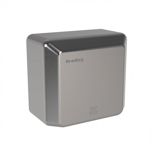 270mm W  Surface Mounted Hand Dryer - 270mm W x 240mm H x 142mm D - Satin