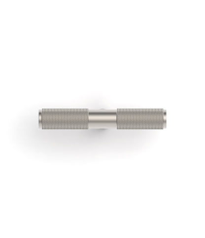 Nord - 80mm Brushed Nickel Brass  Handle (Premium Solid Brass )