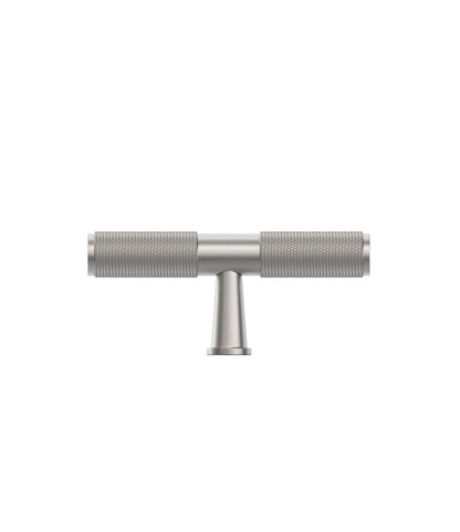 Nord - 80mm Brushed Nickel Brass  Handle (Premium Solid Brass )