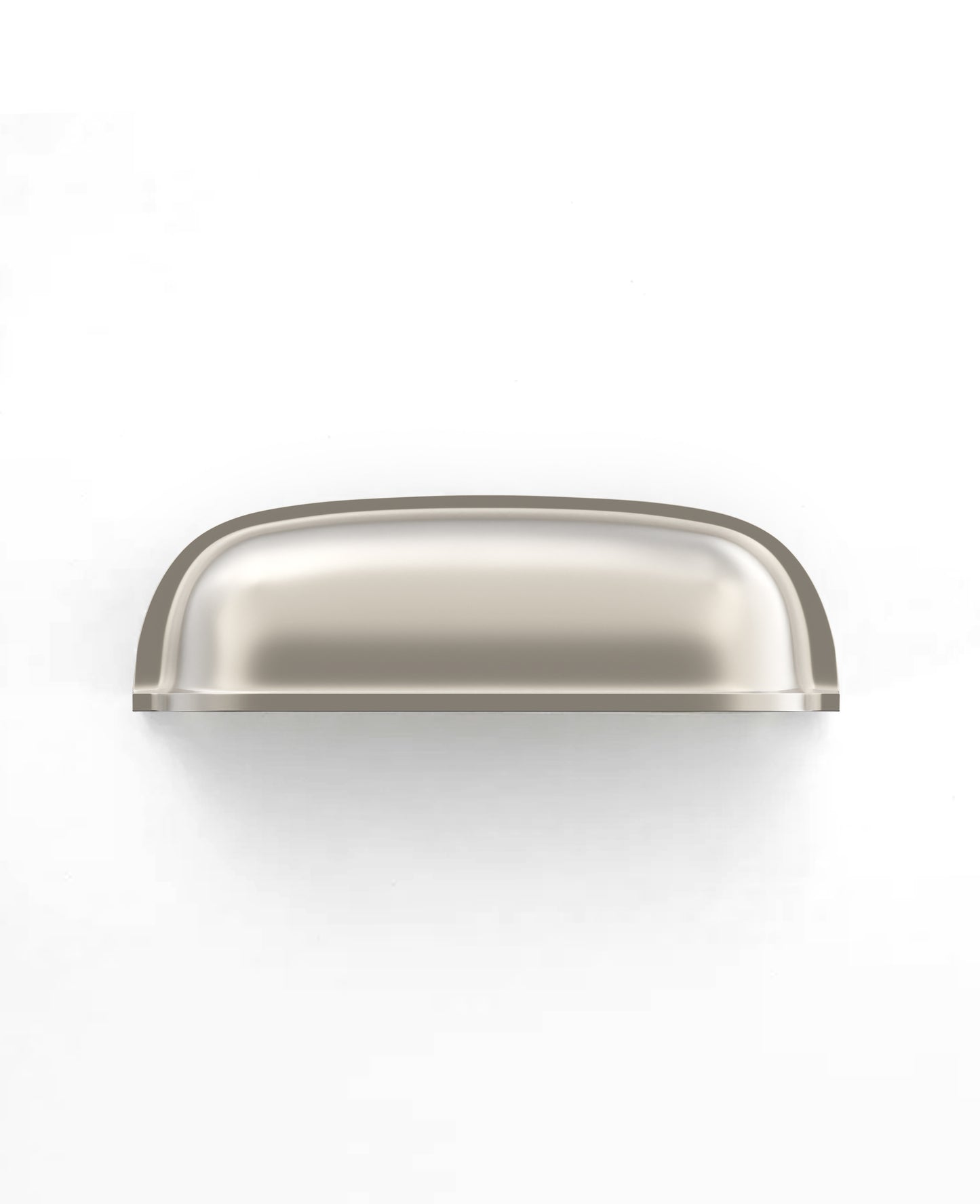 Newport - Brushed Nickel 76/90mm  Handle (76mm Hole to Hole ; 90mm Total Length)