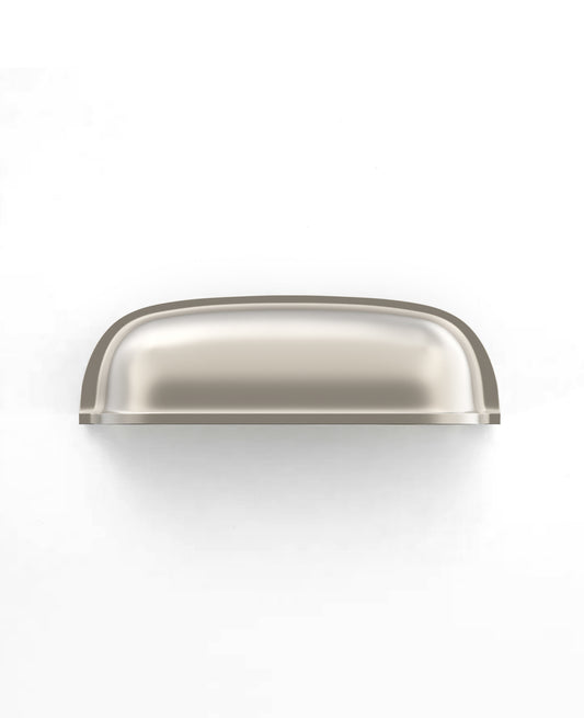Newport - Brushed Nickel 76/90mm  Handle (76mm Hole to Hole ; 90mm Total Length)