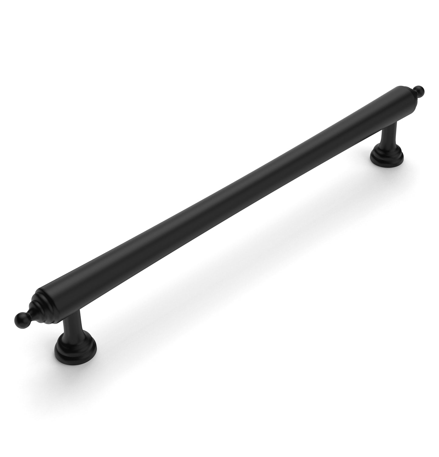 Heirloom - 200mm Matte Black  Handle  (Premium Solid Brass )