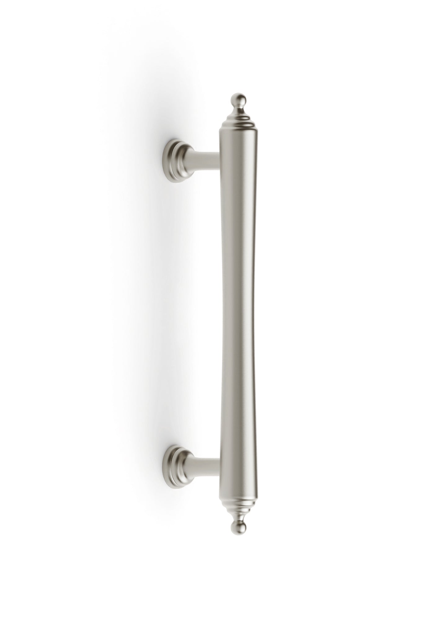 Heirloom - Brushed Nickel 96/140mm  Handle (96mm Hole to Hole ; 140mm Total Length)