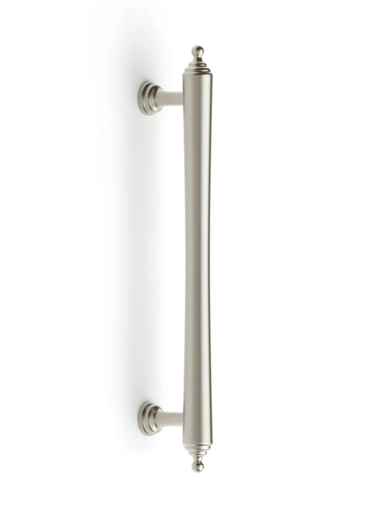 Heirloom - 170mm Brushed Nickel Brass  Handle  (Premium Solid Brass )