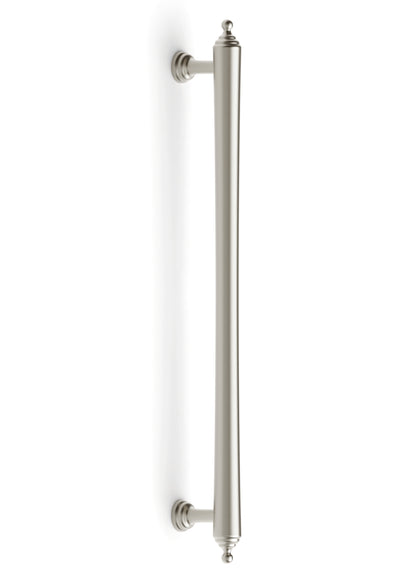Heirloom - Brushed Nickel 192/233mm  Handle (192mm Hole to Hole ; 233mm Total Length)