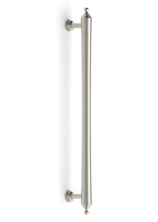 Heirloom - Brushed Nickel 192/233mm  Handle (192mm Hole to Hole ; 233mm Total Length)