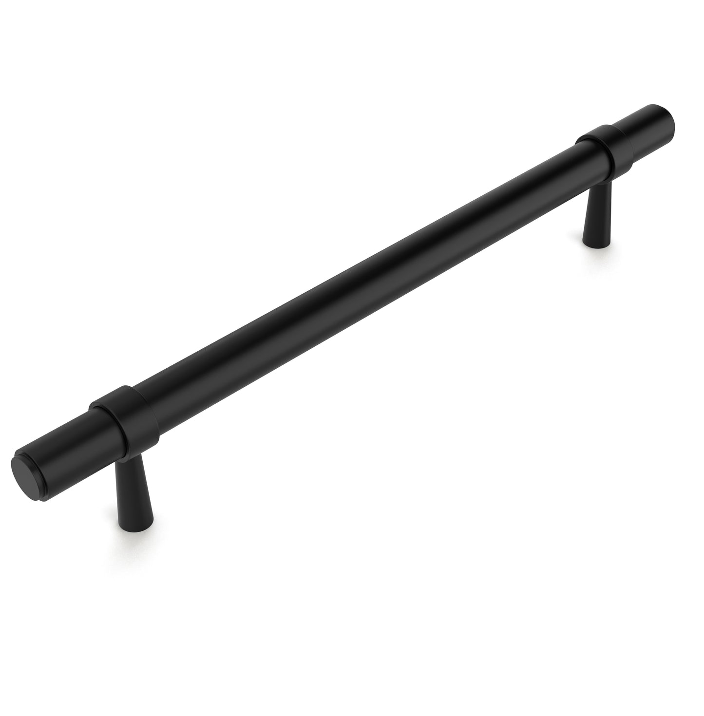 Astor - 160/210mm Matte Black Handle (160mm Hole to Hole ; 210mm Total Length)