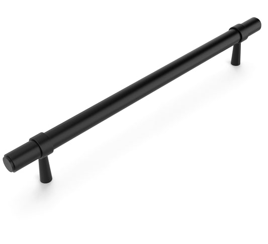 Astor - 192/240mm Matte Black  Handle (192mm Hole to Hole ; 240mm Total Length)