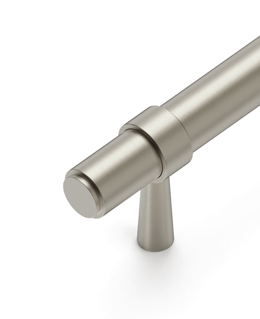 Astor - 96/138mm Brushed Nickel Handle (96mm Hole to Hole ; 138mm Total Length)