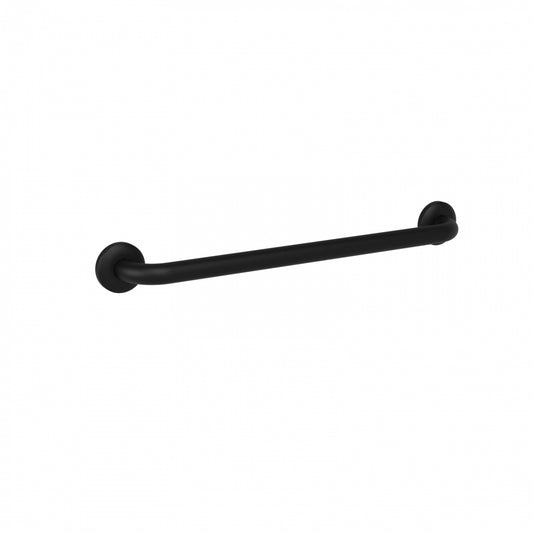 600mm Surface Mounted 32mm Straight Grab Rails - 600mm - Matte Black
