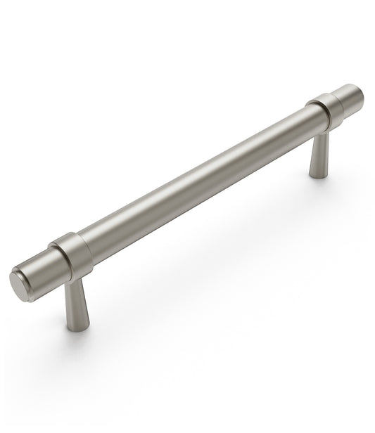 Astor - 128/168mm Brushed Nickel Handle (128mm Hole to Hole ; 168mm Total Length)
