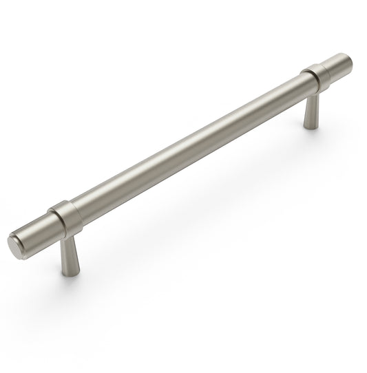 Astor - 160/210mm Brushed Nickel Handle (160mm Hole to Hole ; 210mm Total Length)