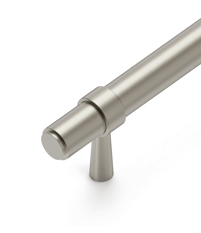 Astor - 160/210mm Brushed Nickel Handle (160mm Hole to Hole ; 210mm Total Length)