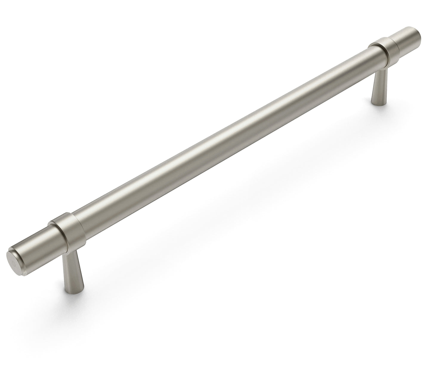 Astor - 192/240mm Brushed Nickel Handle (192mm Hole to Hole ; 240mm Total Length)