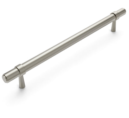 Astor - 192/240mm Brushed Nickel Handle (192mm Hole to Hole ; 240mm Total Length)