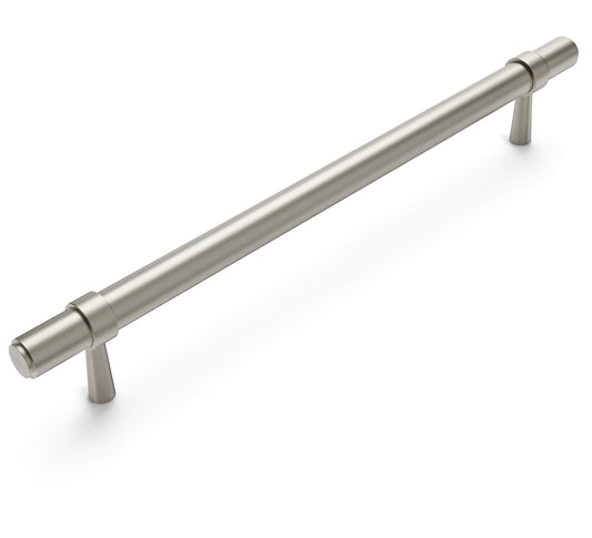Astor - 192/240mm Brushed Nickel Handle (192mm Hole to Hole ; 240mm Total Length)
