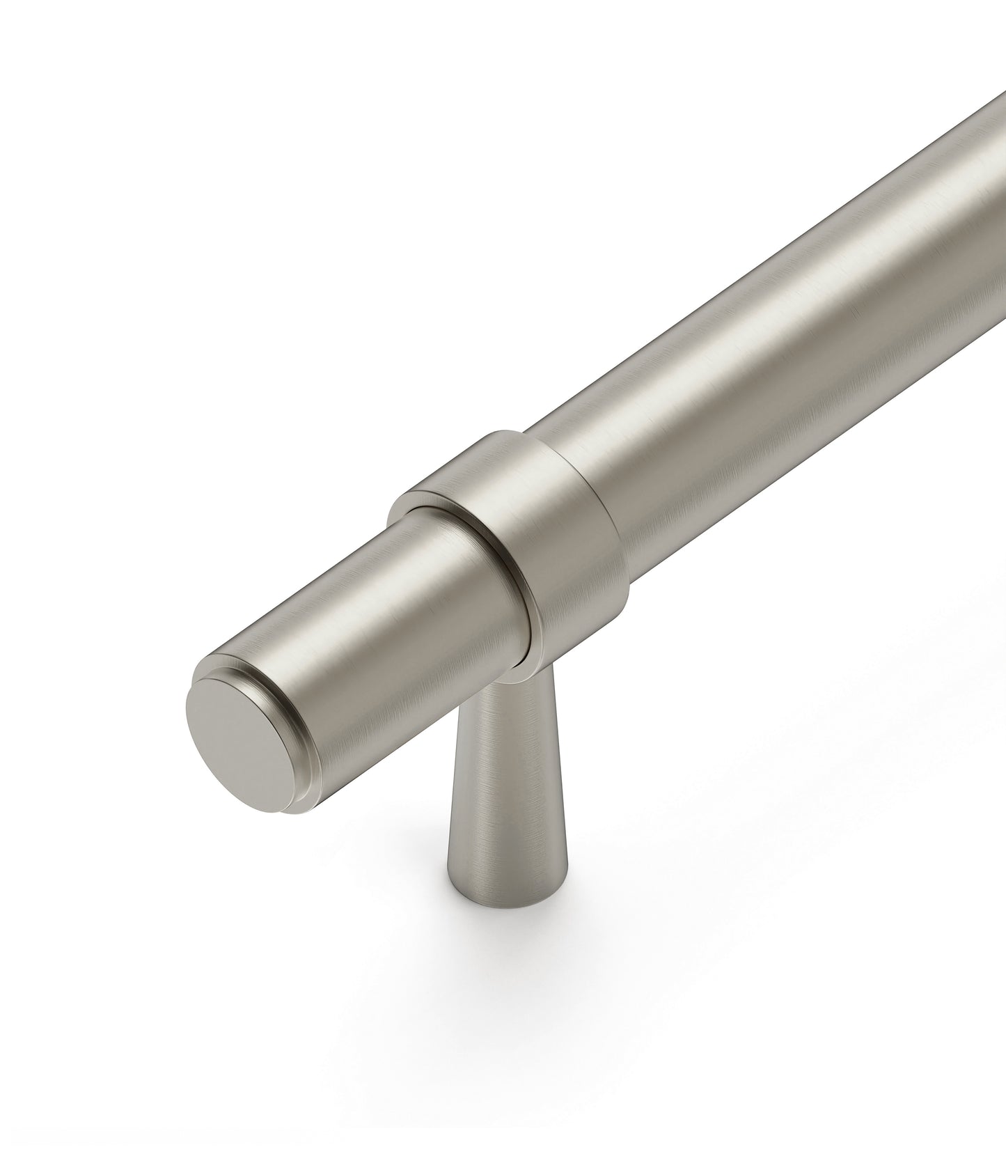 Astor - 320/370mm Brushed Nickel Handle (320mm Hole to Hole ; 370mm Total Length)