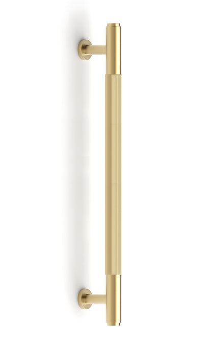 Soho - Brushed Brass 192/225mm  Handle (192mm Hole to Hole ; 225mm Total Length)