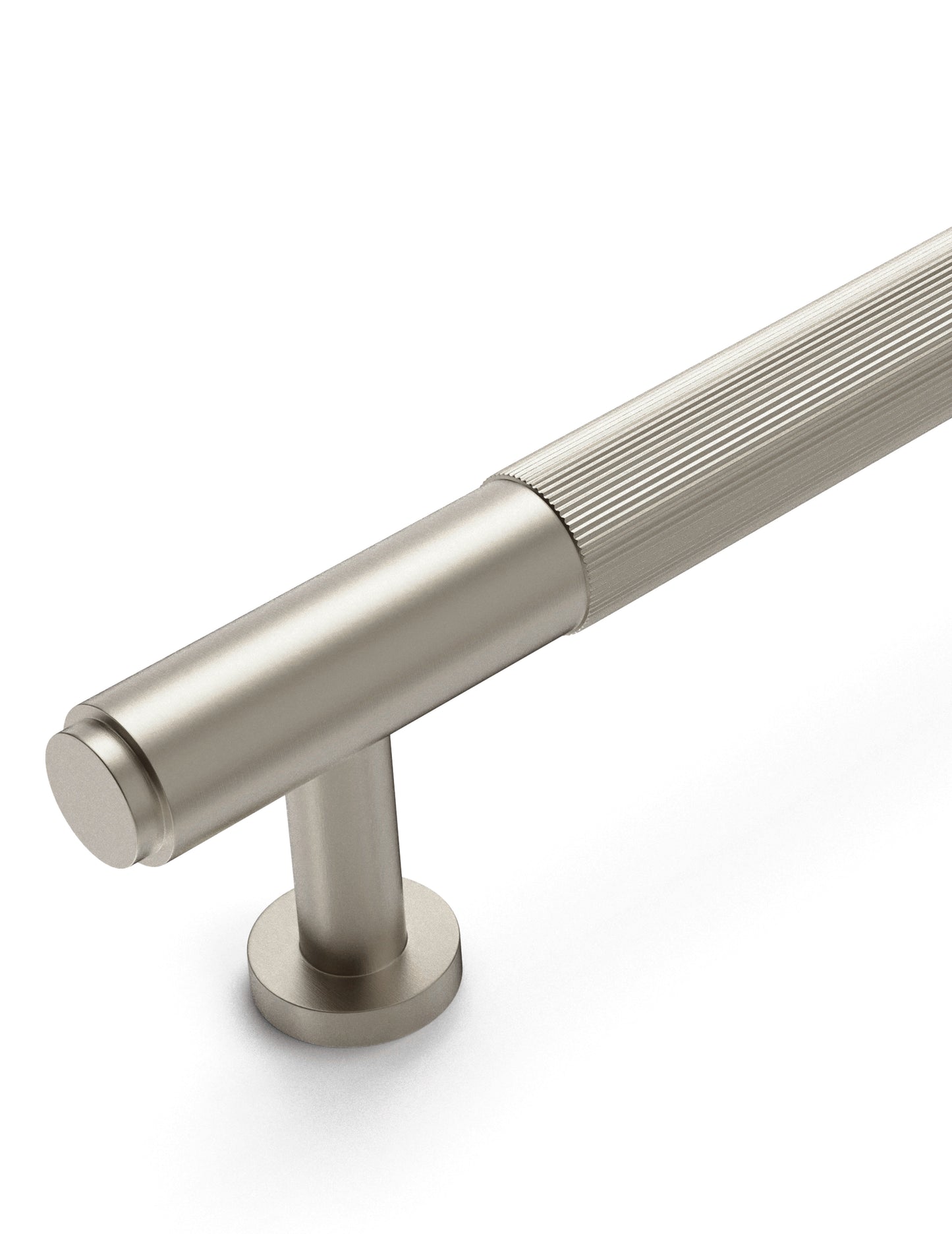 Soho - Brushed Nickel 96/132mm  Handle (96mm Hole to Hole ; 132mm Total Length)