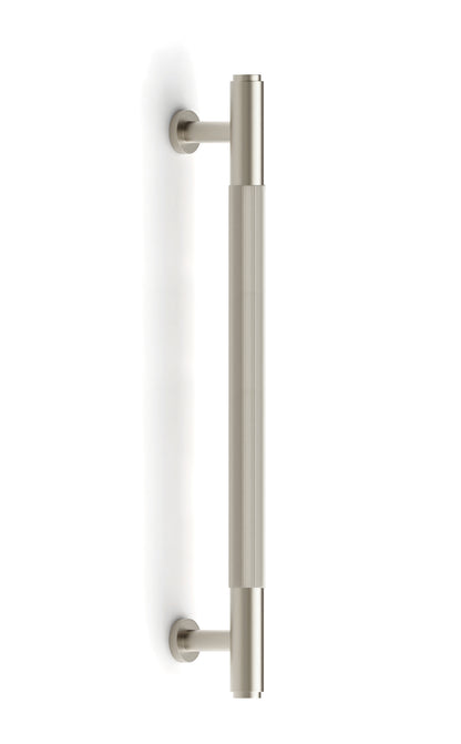 Soho - 195mm Brushed Nickel  Handle (Premium Solid Brass )