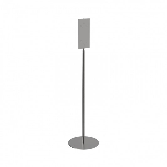 1520mm H Floor Stand Floor Sanitiser Stand  - 1520mm H - Satin