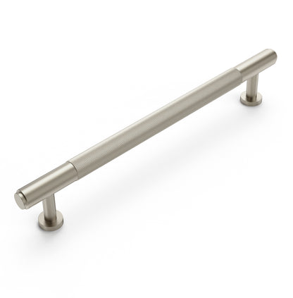 Soho - 225mm Brushed Nickel  Handle (Premium Solid Brass )