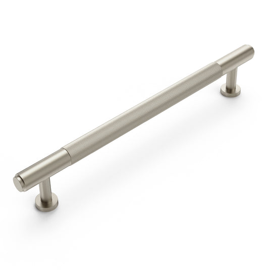 Soho - 225mm Brushed Nickel  Handle (Premium Solid Brass )