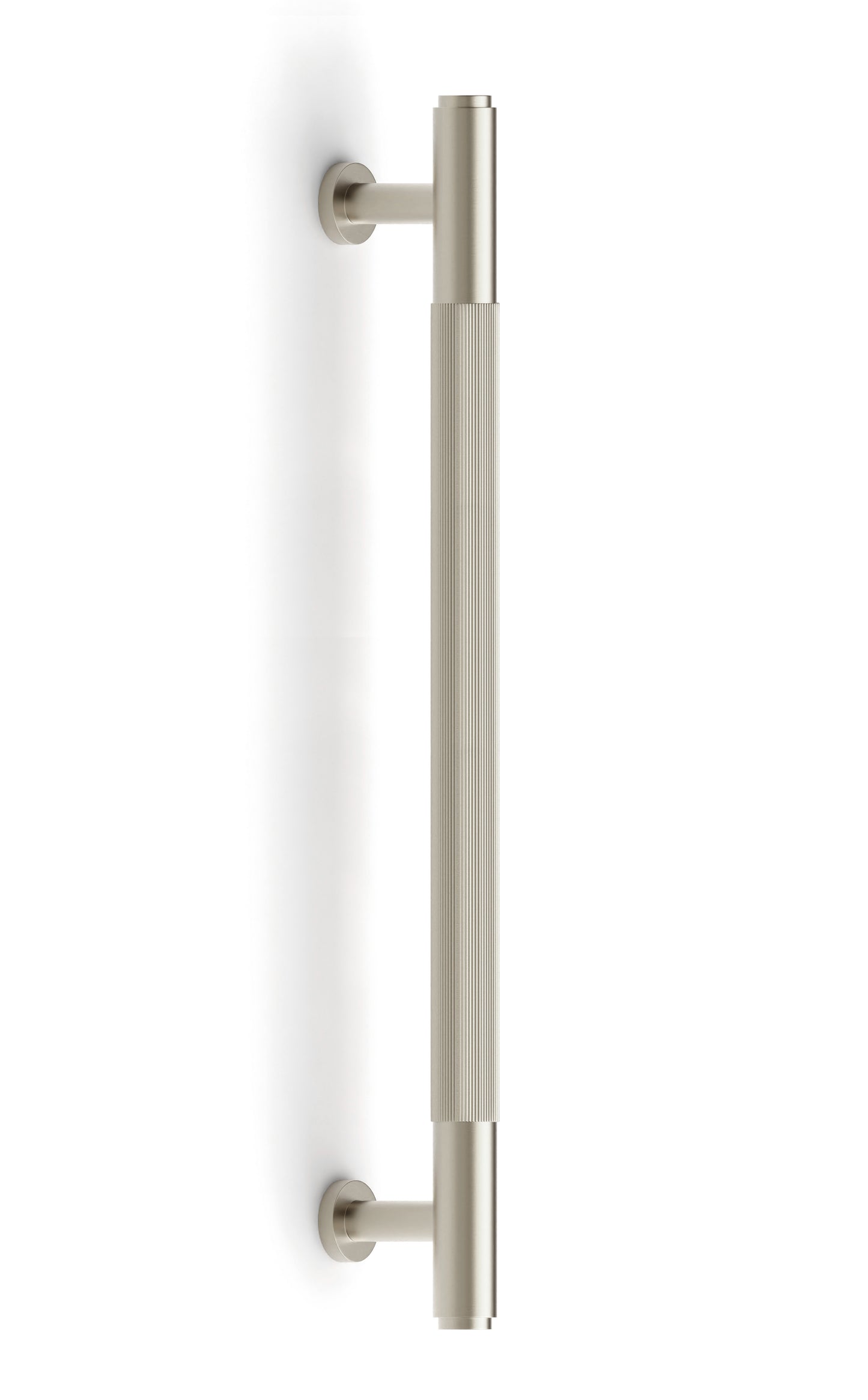 Soho - 225mm Brushed Nickel  Handle (Premium Solid Brass )