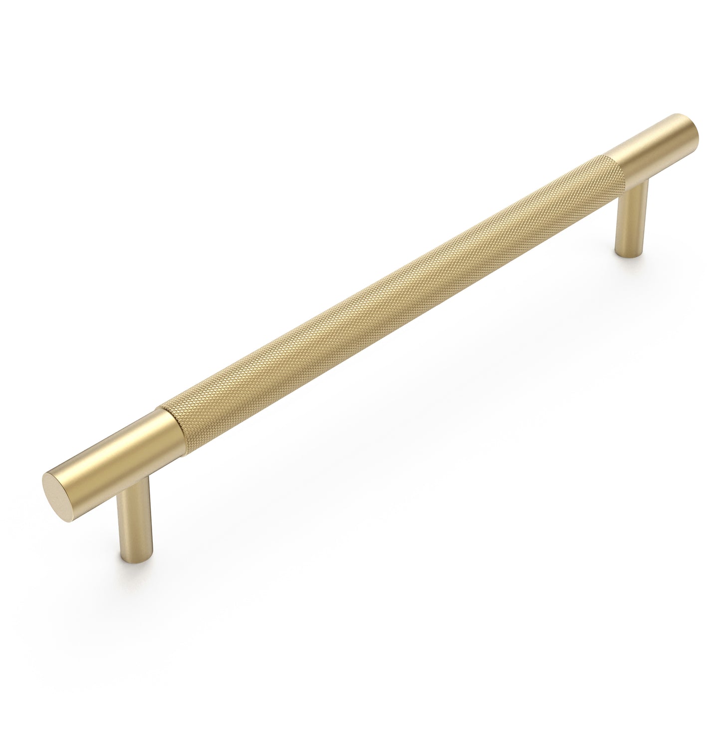 Nord - Brushed Brass 192/235mm  Handle (192mm Hole to Hole ; 235mm Total Length)