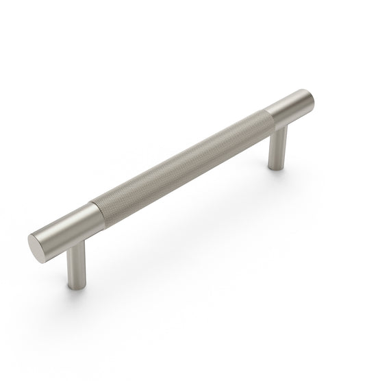 Nord - Brushed Nickel 128/165mm  Handle (128mm Hole to Hole ; 165mm Total Length)