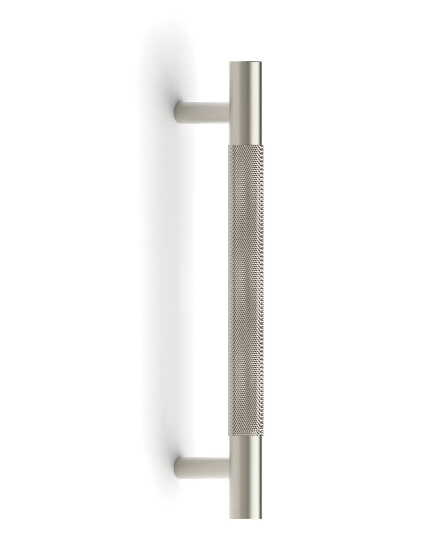 Nord - Brushed Nickel 128/165mm  Handle (128mm Hole to Hole ; 165mm Total Length)