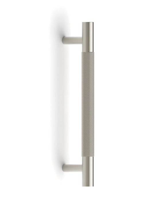 Nord - Brushed Nickel 128/165mm  Handle (128mm Hole to Hole ; 165mm Total Length)