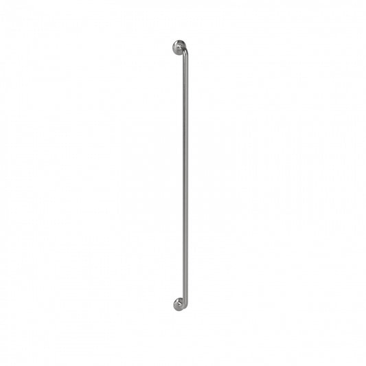 1500mm  Surface Mounted 32mm Straight Shower Curtain / Equipment Rail  - 1500mm x 200mm - Satin