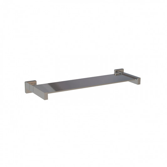 450mm Surface Mounted Stainless Steel Shelf - 450mm - Satin