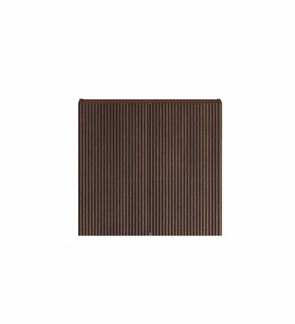 Havana Laundry 630 Sable Walnut Fluted Wall Cabinet
