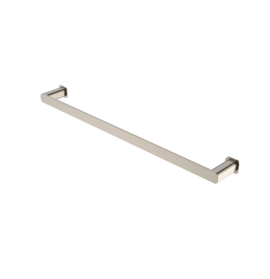 Oskar 600mm Brushed Nickel Single Towel Rail