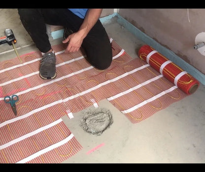 30 m² - 3000W Tile Kit - 0.50 x 60.0m Under Tile/Timber Heater Kits