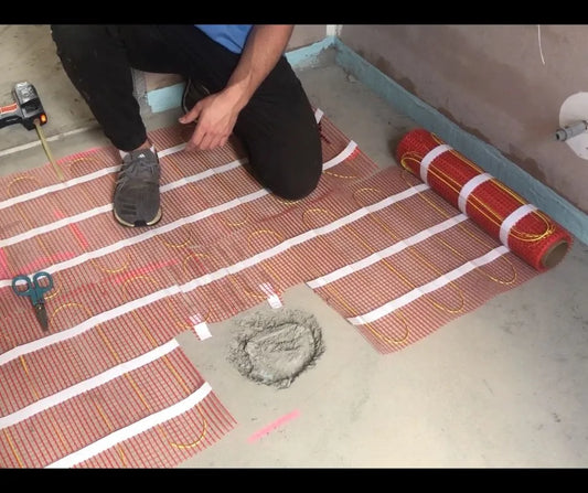 1.5 m² - 300W Tile Kit - 0.50 x 3.0m Under Tile/Timber Heater Kits