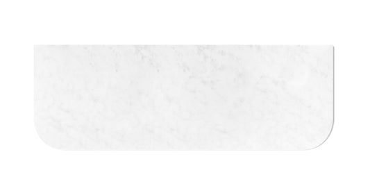 Havana 1500x500x20 Solid Surface Cloudy Carrara Top No Hole