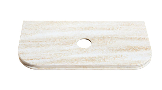 Bondi English Edge 900x460x50 Sand Dune Top