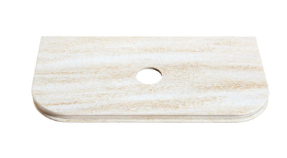 Havana 900mm Sable Walnut Fluted Cabinet