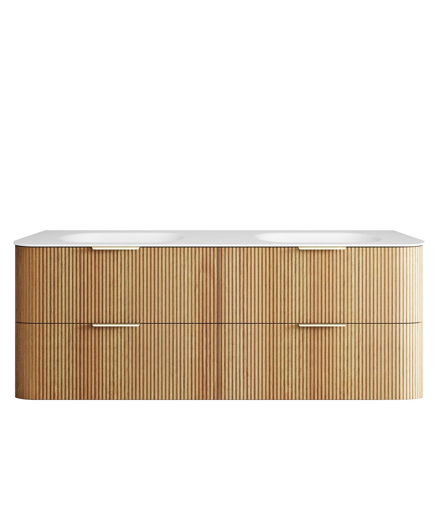 Havana 1500mm Woodland Oak Fluted  Cabinet