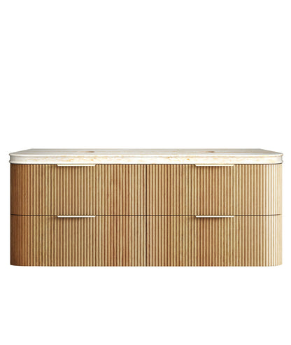Havana 1500mm Woodland Oak Fluted  Cabinet
