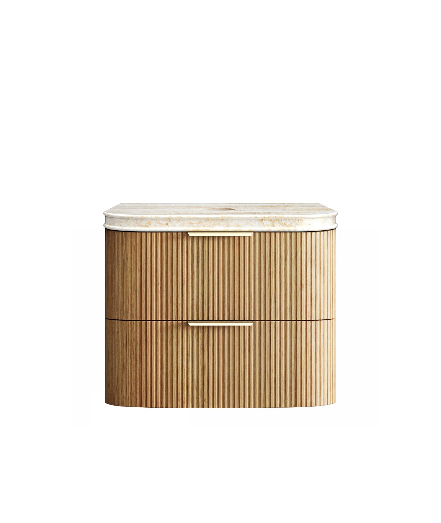 Havana 750mm Woodland Oak Fluted  Cabinet