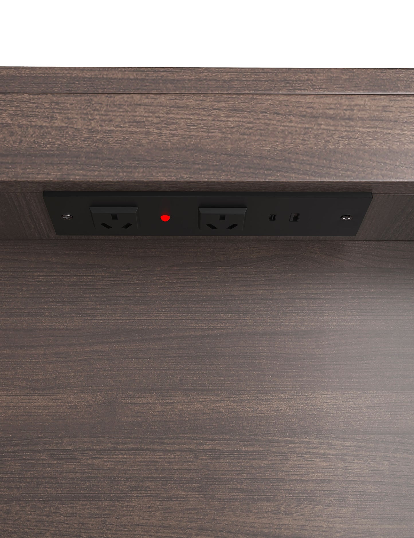LED Noosa 900x450 Sable Walnut Shaving Cabinet - Premium Edition