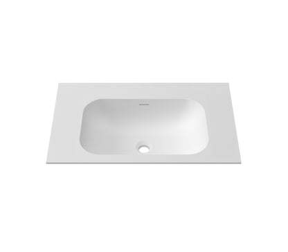Chloe 750x467 Silk Matte White Top with Basin